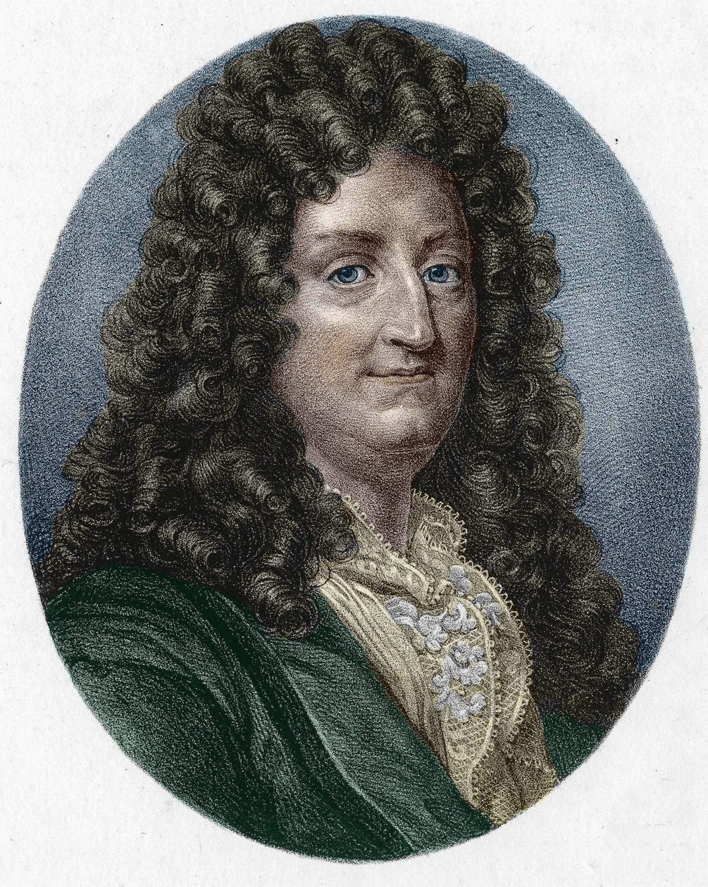 portræt af Jean Racine (1639-1699), fransk tragisk digter. af Unknown artist