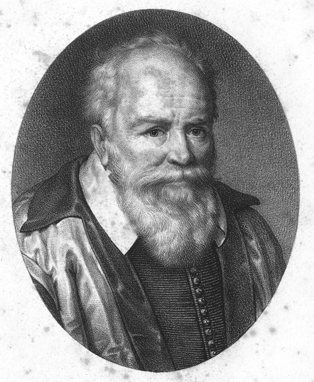 portræt af Pierre Jeannin sagde præsident Jeannin Magistrate og fransk politiker (1540 til 1622). af Unknown artist