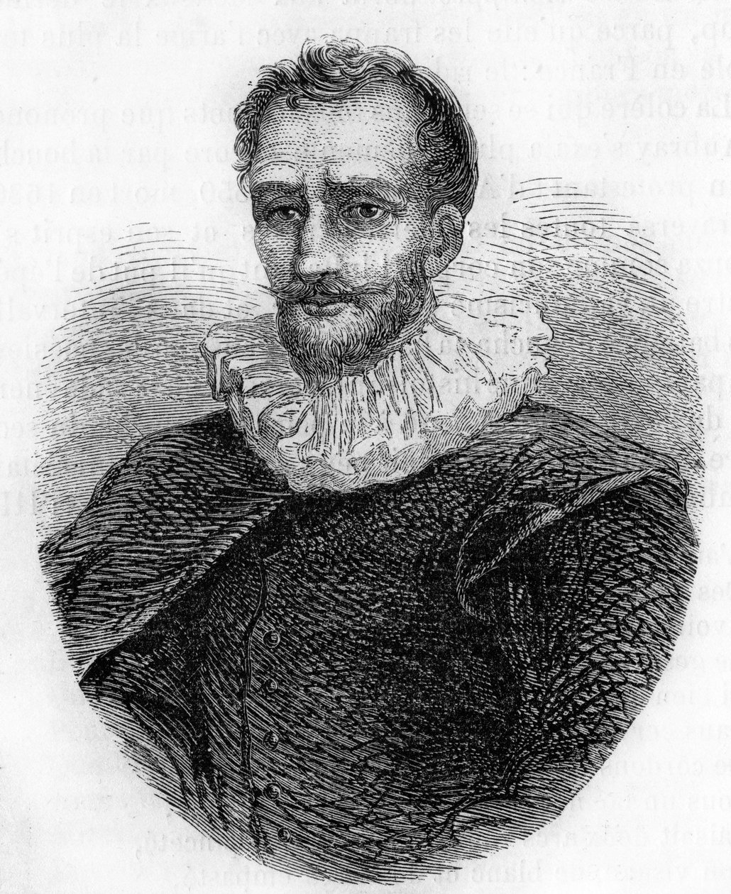 portræt af Théodore Agrippa d