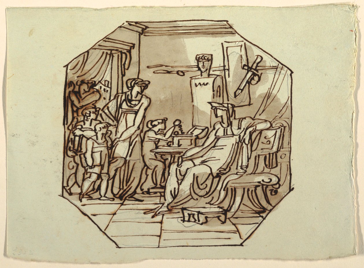 Tegning, Cornelia, Gracchi