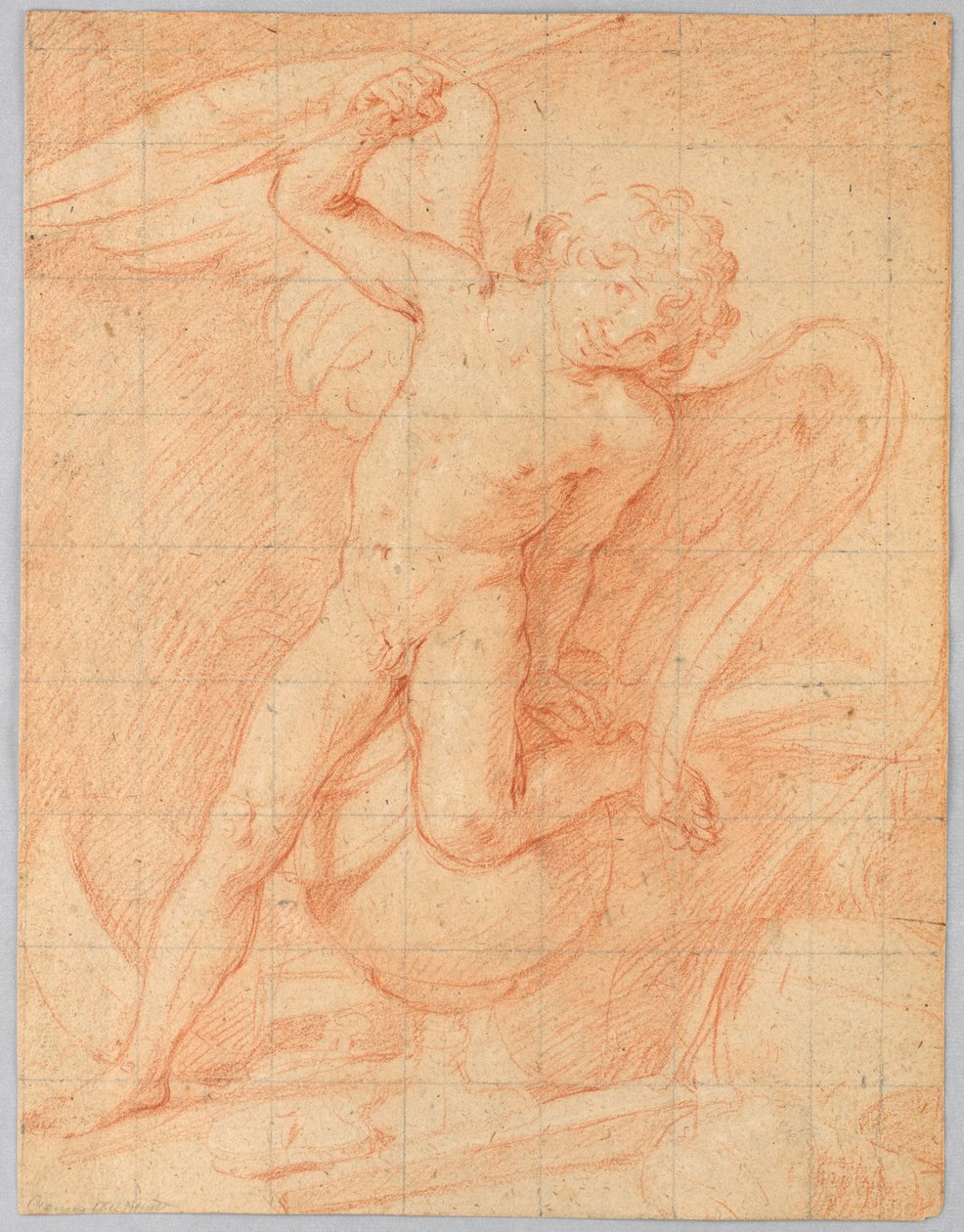 Tegning, Amor, 1650-1700 af Unknown artistUnknown artist