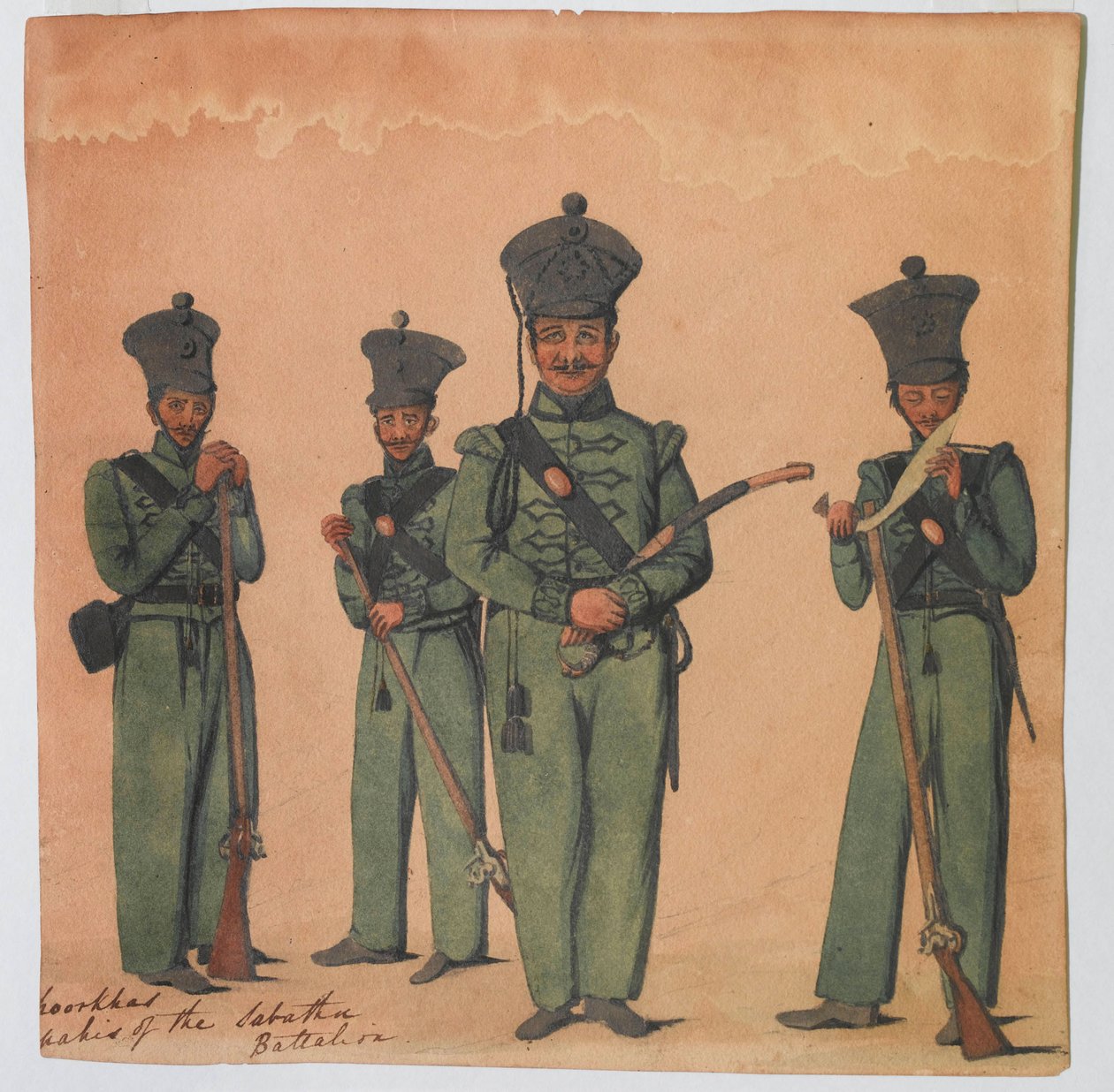 1st Nasiri Battaliondani af Unknown artist