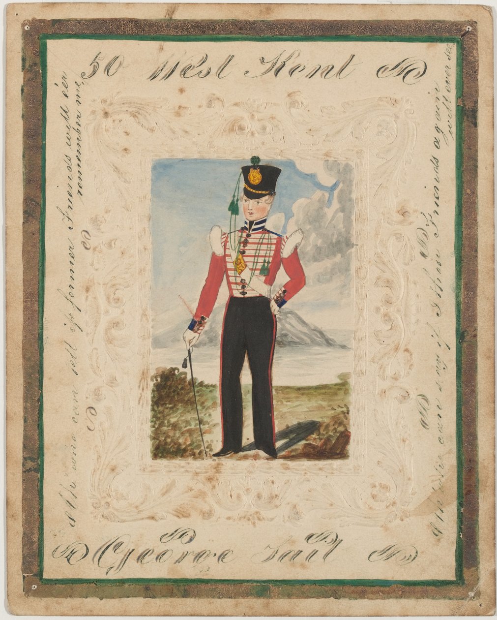50. Regiment George Sail af Unknown artist