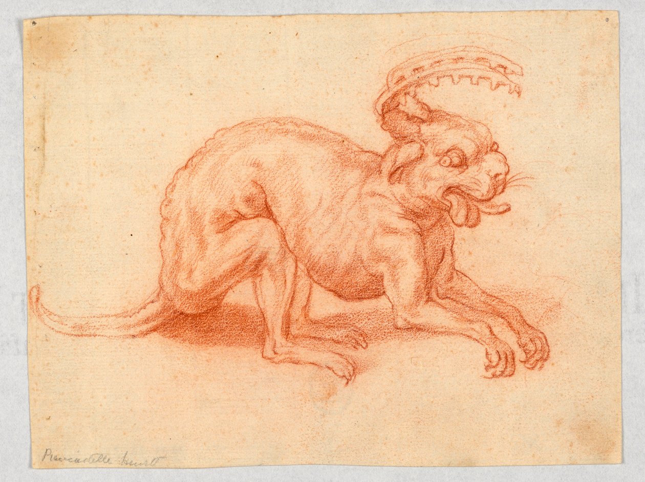 Et grotesk udyr af Unknown artist