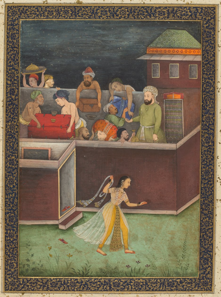 Et hus der blev brudt ind om natten af Unknown artist