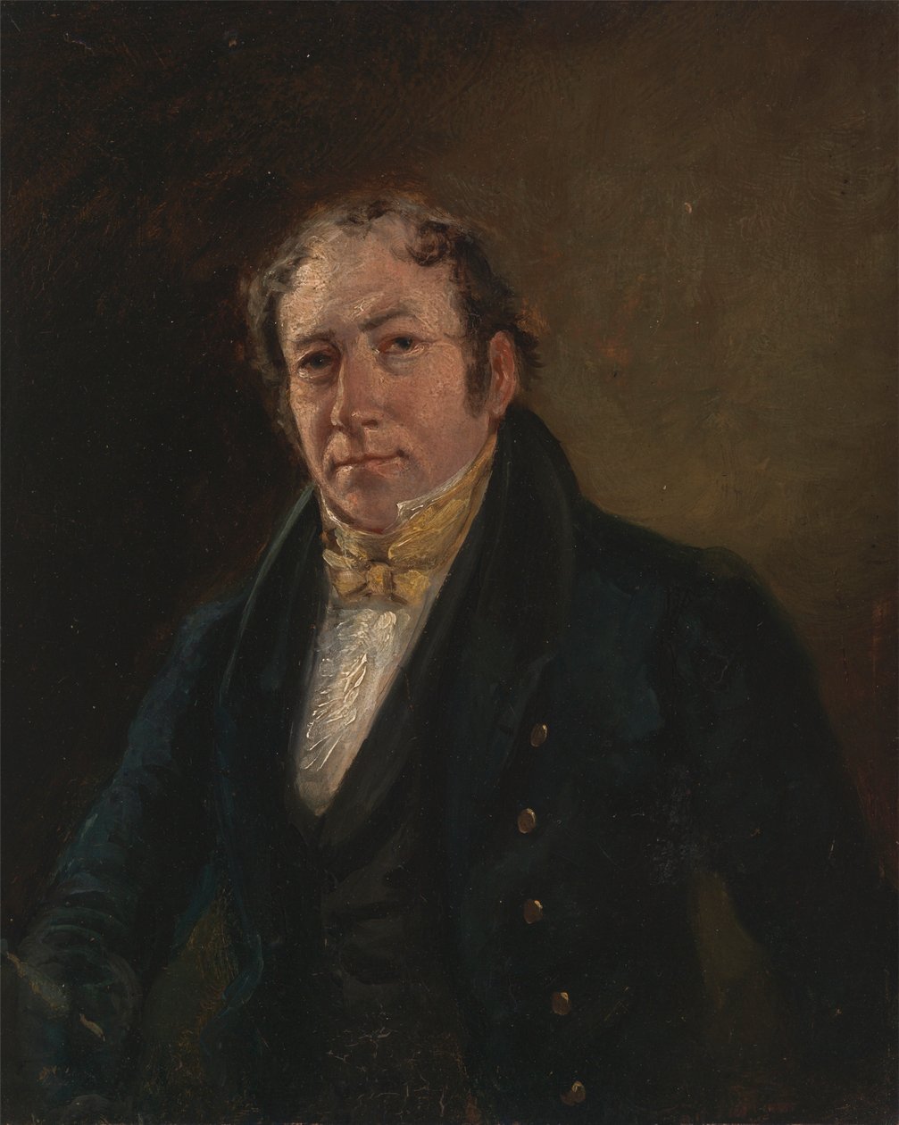 En mand ved navn Thomas Bewick (?) af Unknown artist