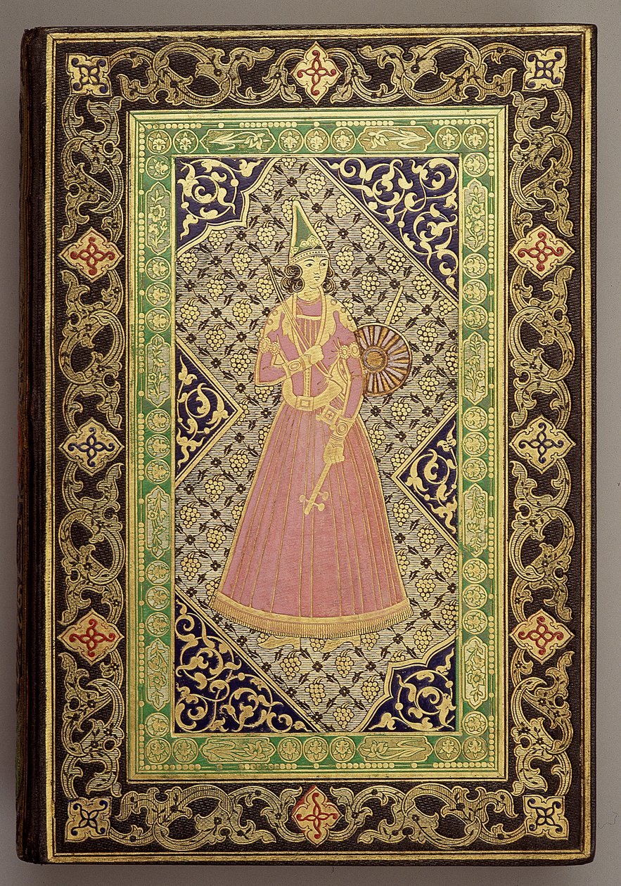 En perser. Omslag til bogen "" Journey to Persia "" af prins Alexis Soltykoff af Unknown artist