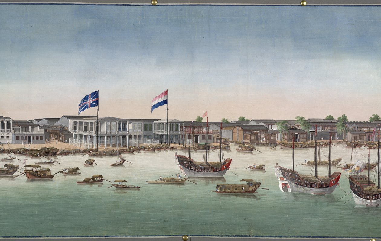 Udsigt over kantonen af Unknown artist