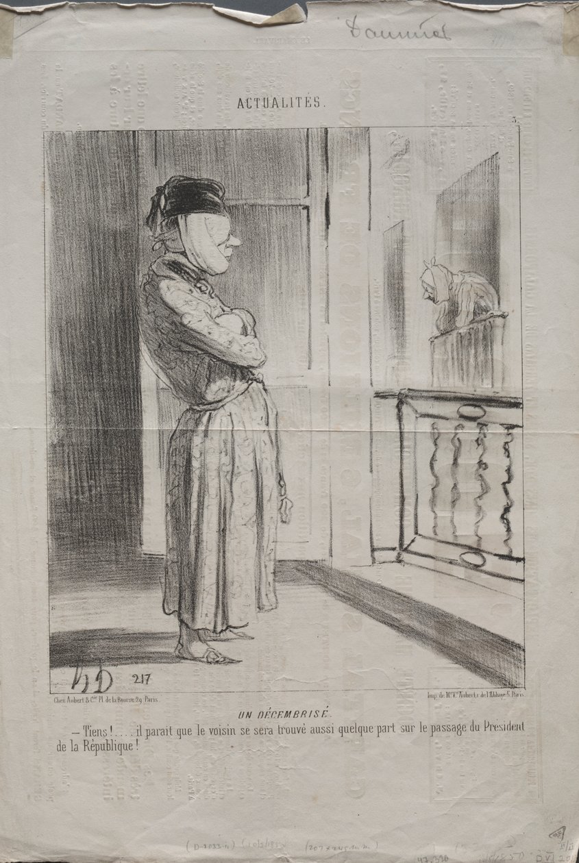 Aktualiteter, plade 3: En "decemberist" af Unknown artist
