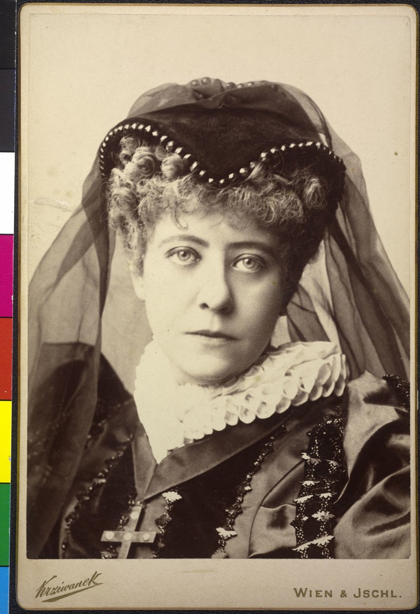 Adele Sandrock som "Maria Stuart" af Unknown artist