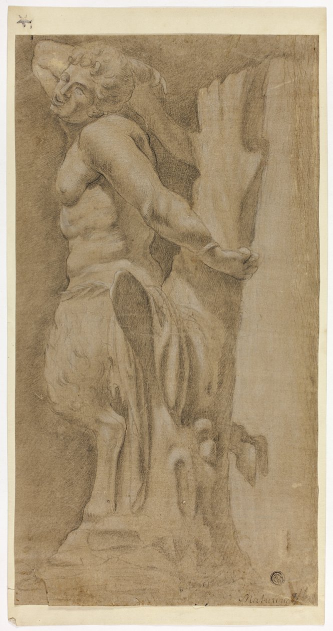 Efter klassisk statue af Marsyas af Unknown artist