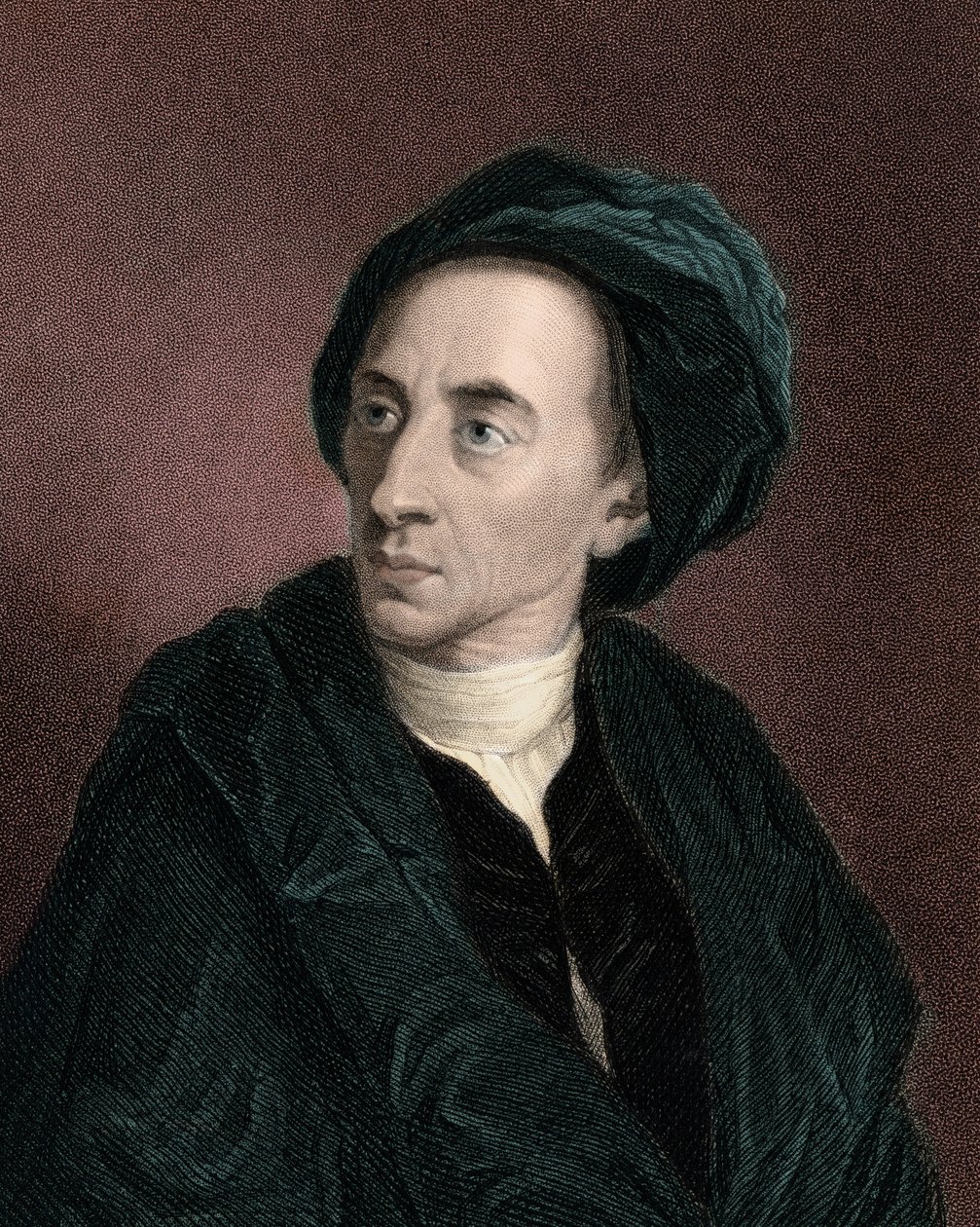 Alexander Pope af Unknown artist