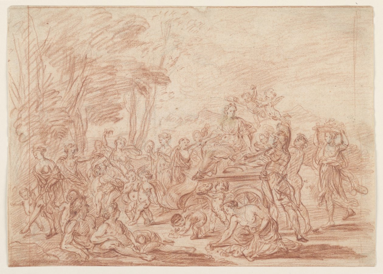 Allegorisk Sammensætning af Unknown artist