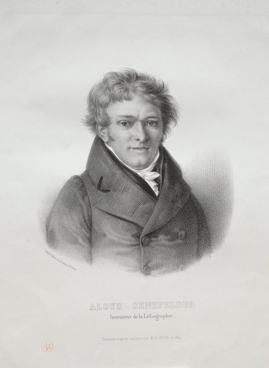 Aloys Senefelder af Unknown artist