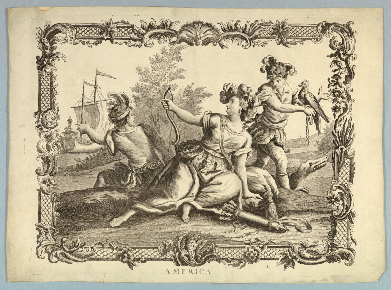 Amerika af Unknown artist