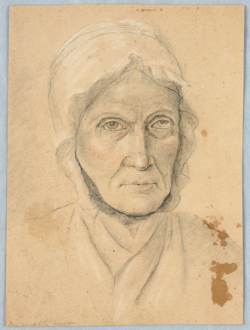 En ældre Kvinde af Unknown artist