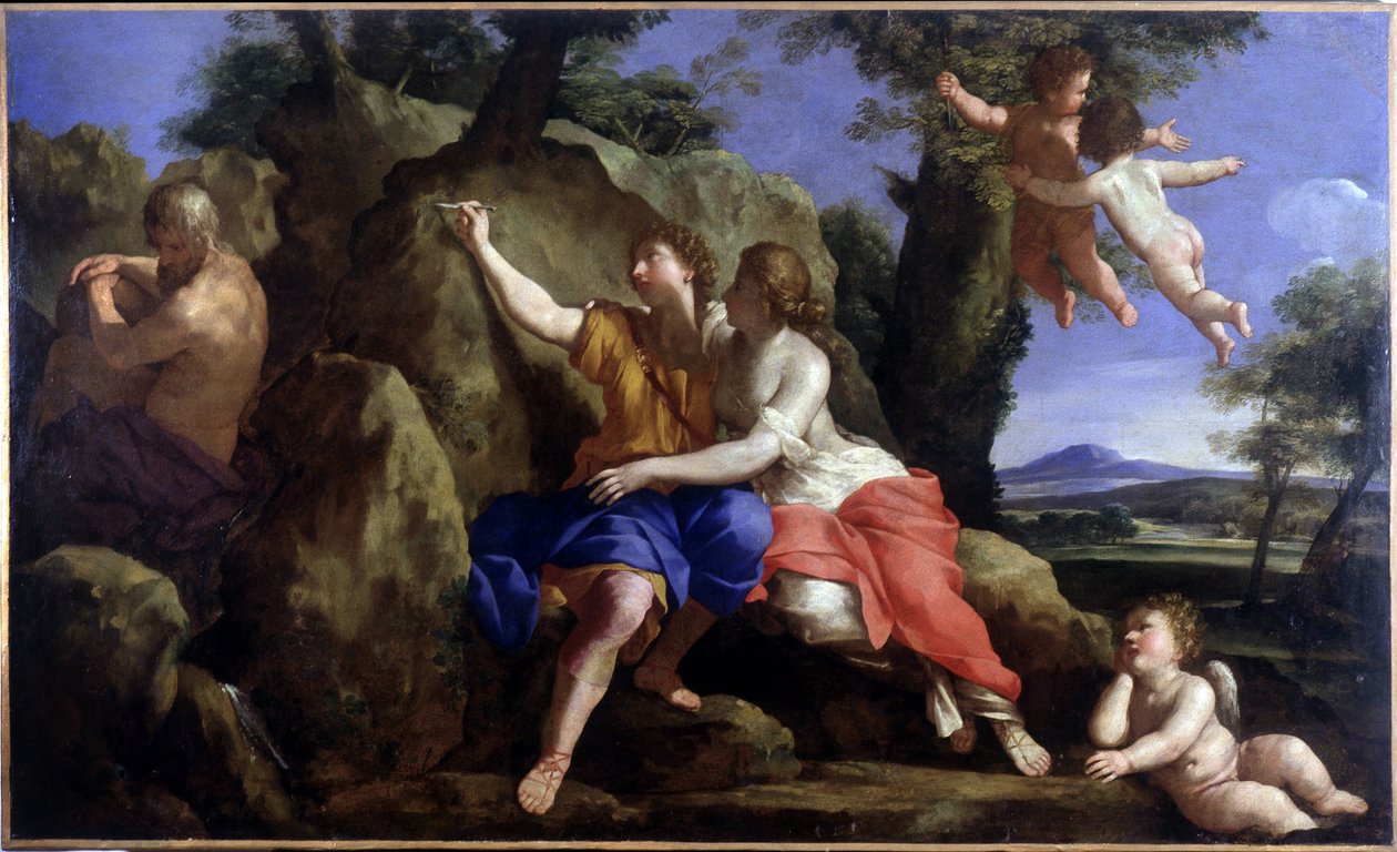 Angelique og Medore, anonyme af Unknown artist