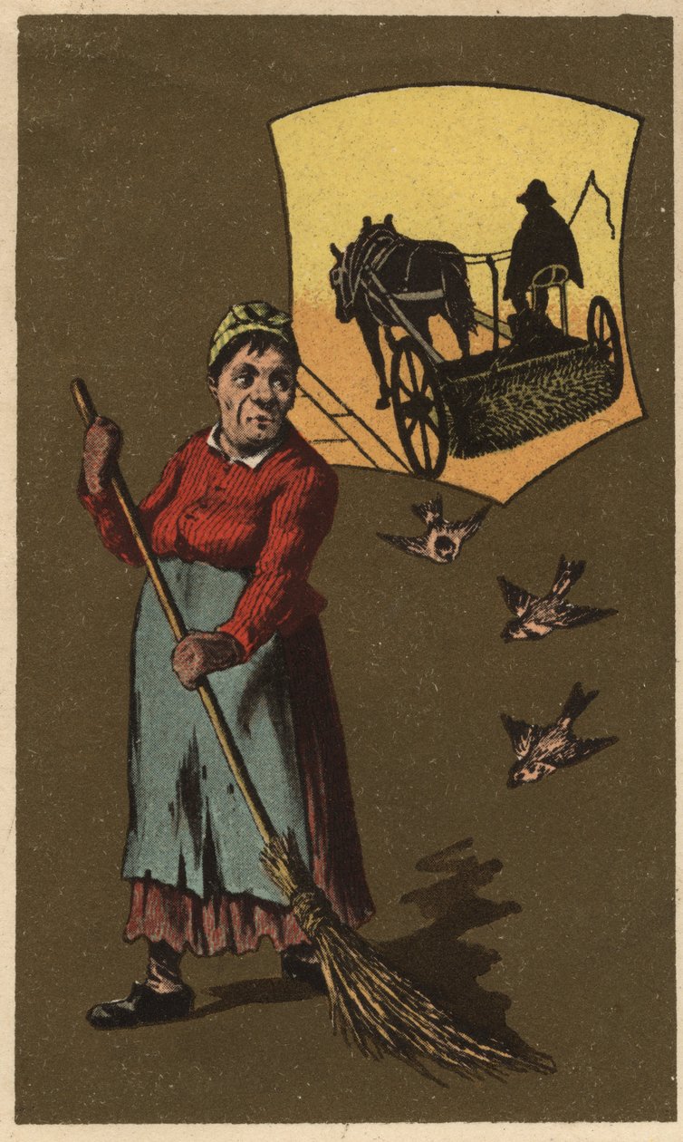 Anonym kromolitografi, slutningen af det 19. århundrede. af Unknown artist