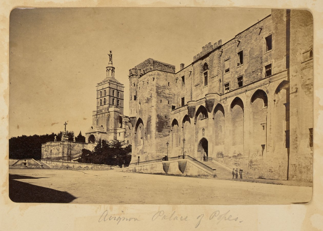 Avignon. Pavernes palads af Unknown artist