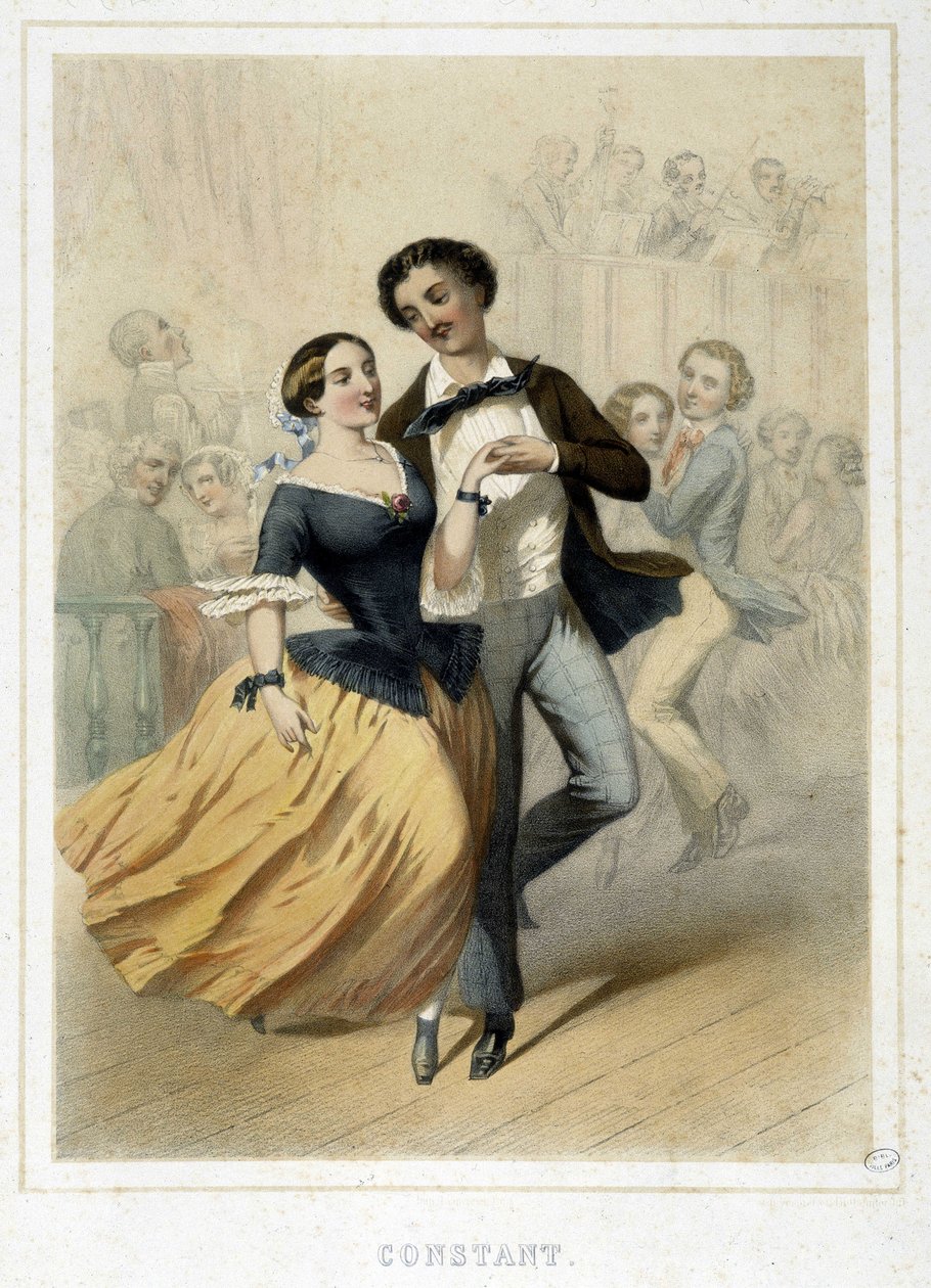 Bold: Konstant, ca. 1860 af Unknown artist