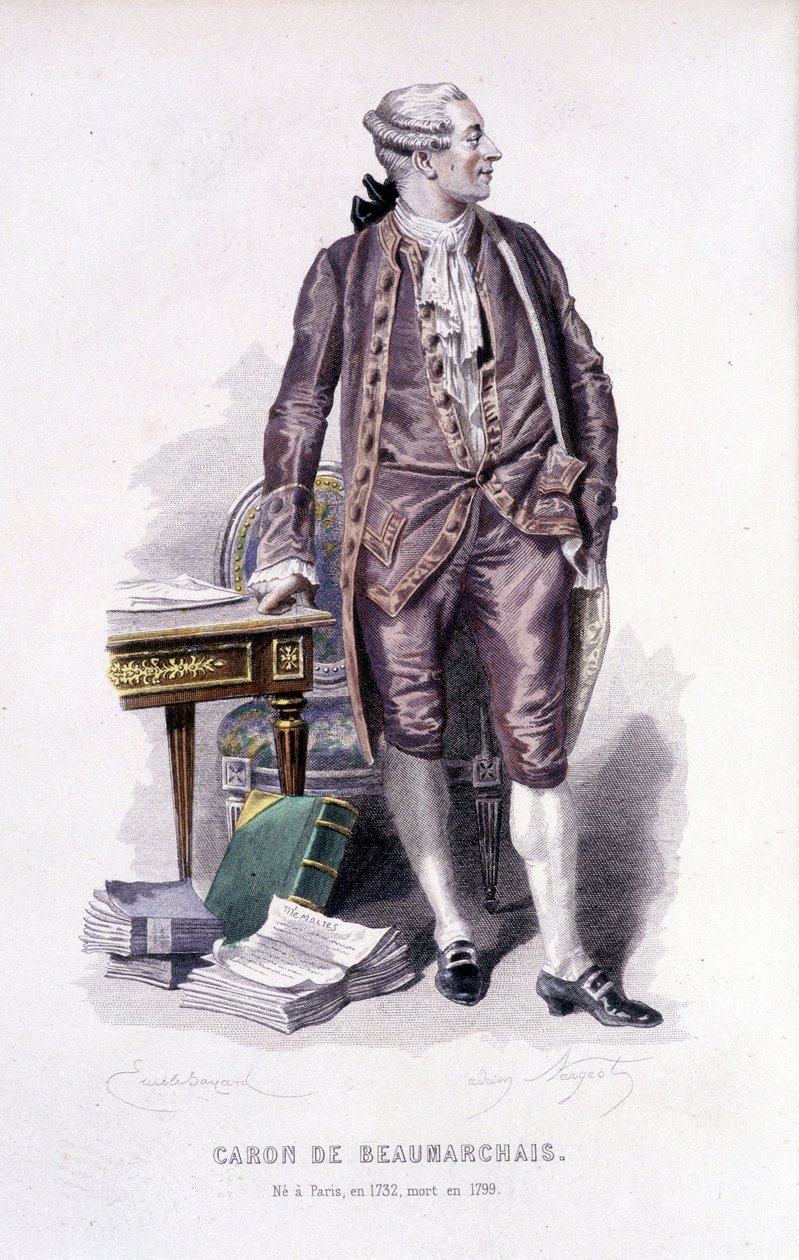 Baron af Beaumarchais (1732/1799) af Unknown artist