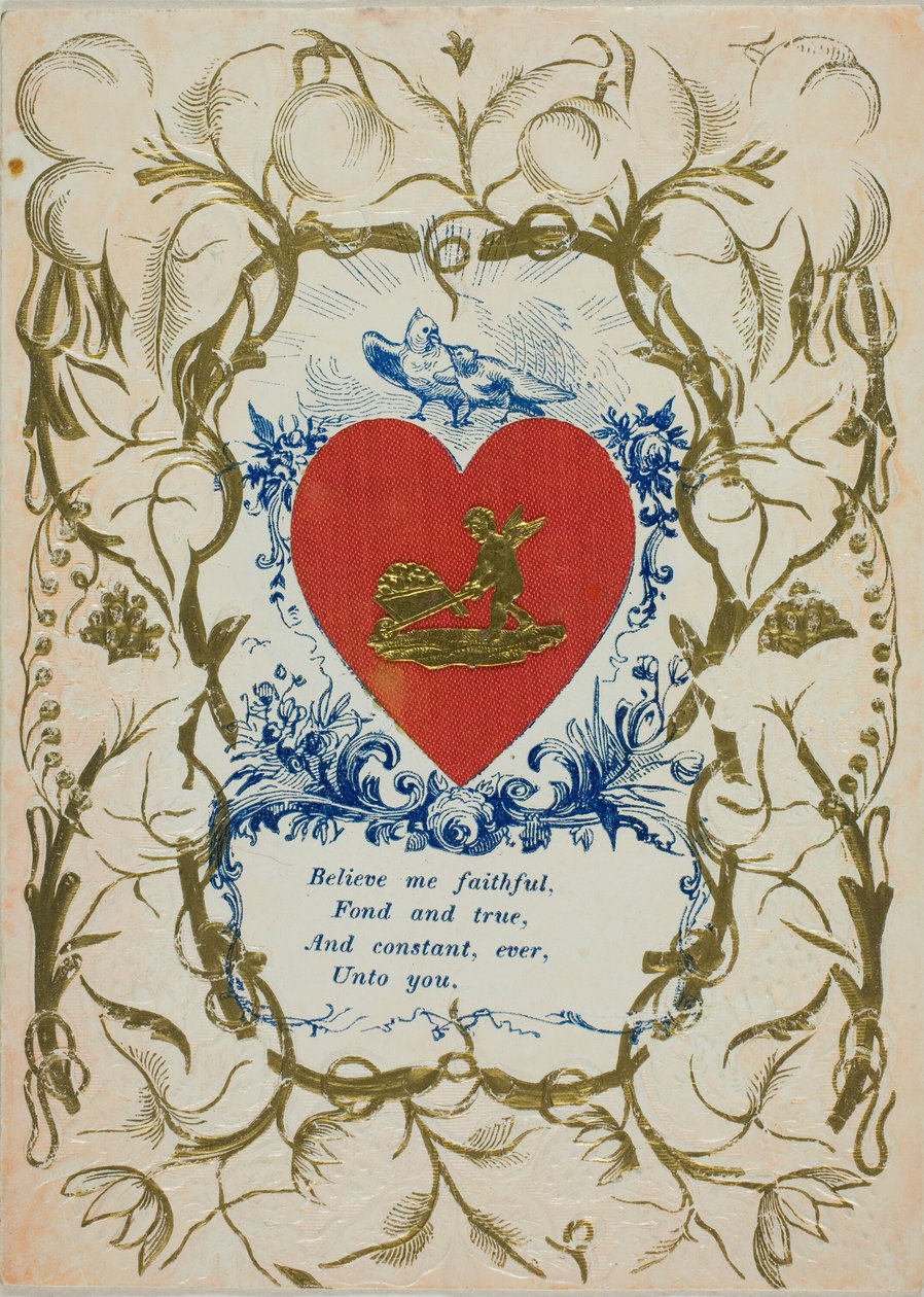Believe Me Faithful (valentine) af Unknown artist
