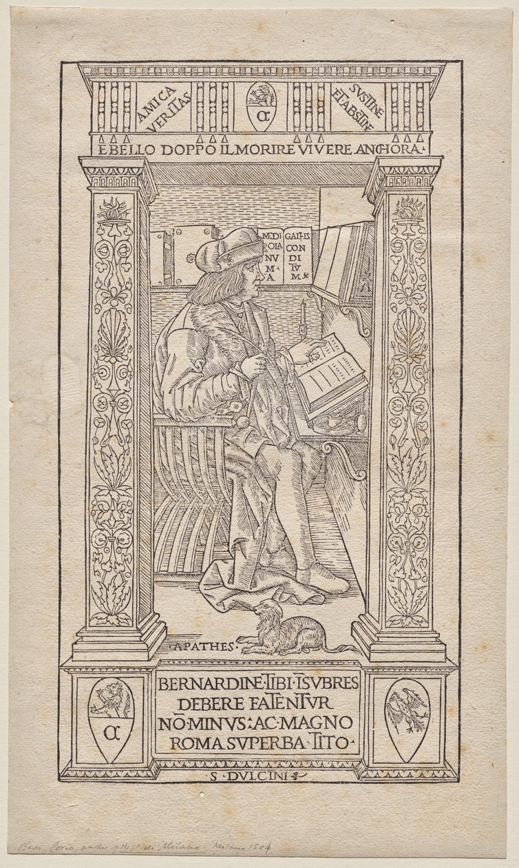 Bernardino Corio af Unknown artist