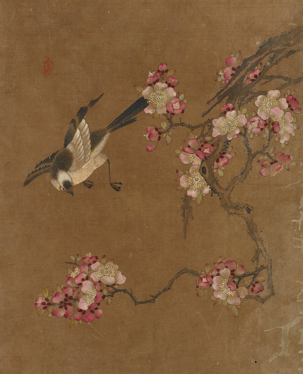 Fugle og Blomster af Unknown artist