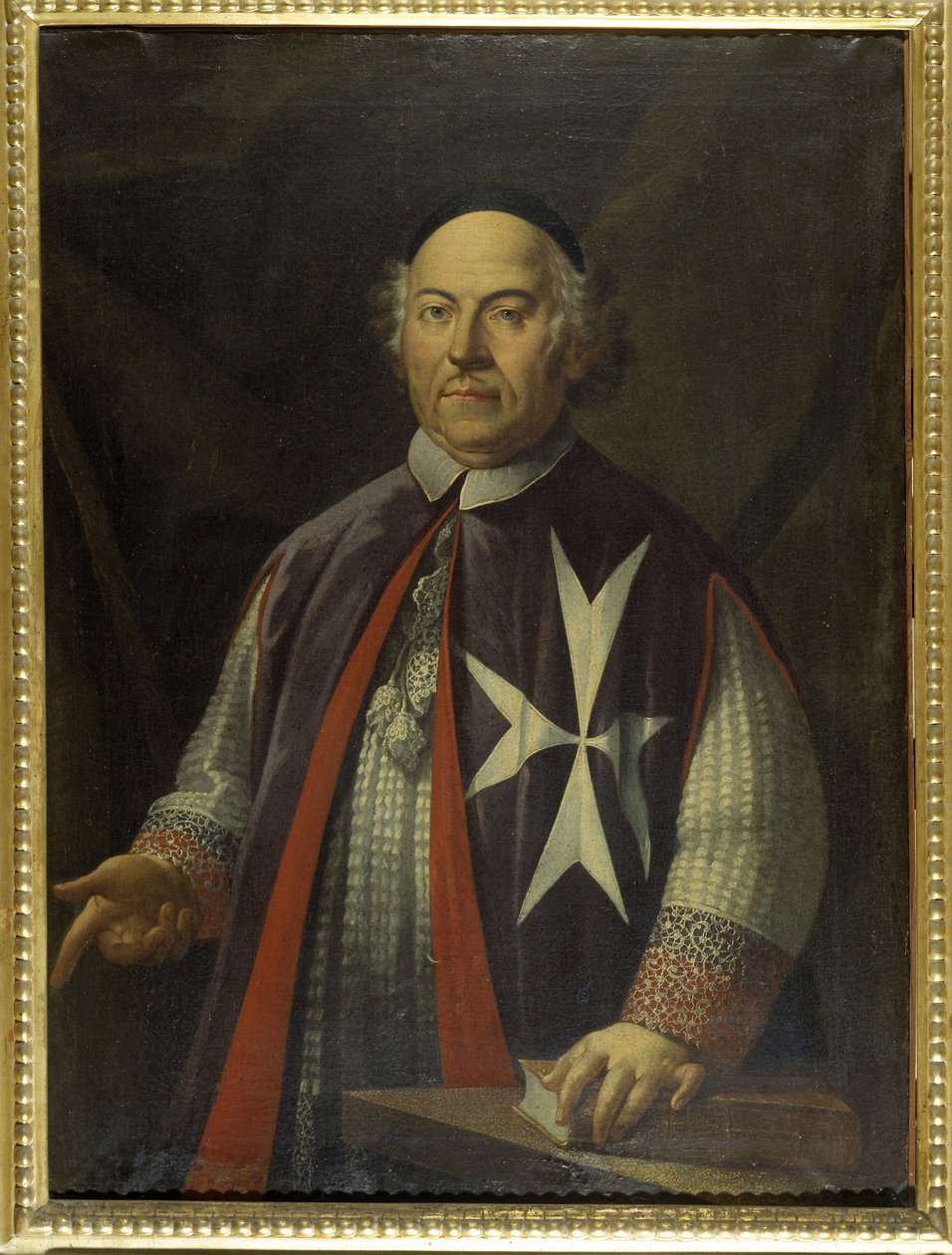 Biskop Giacomo Cannaves (1713-1722), maltesisk kunst af Unknown artist