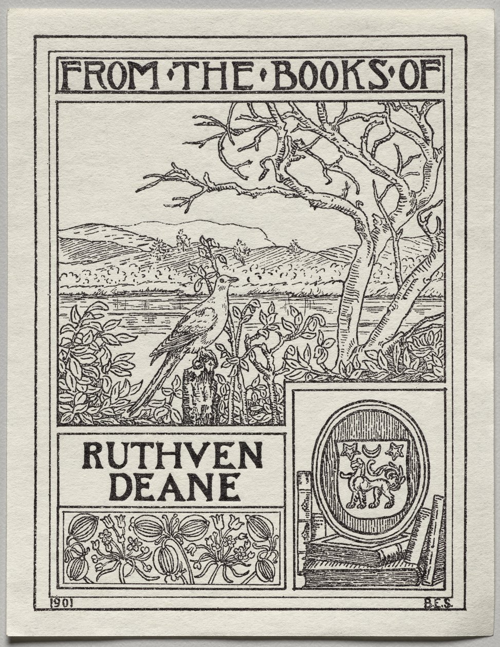 Bogplade: Ruthven Deane af Unknown artist