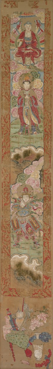Buddhistisk panel af Unknown artist