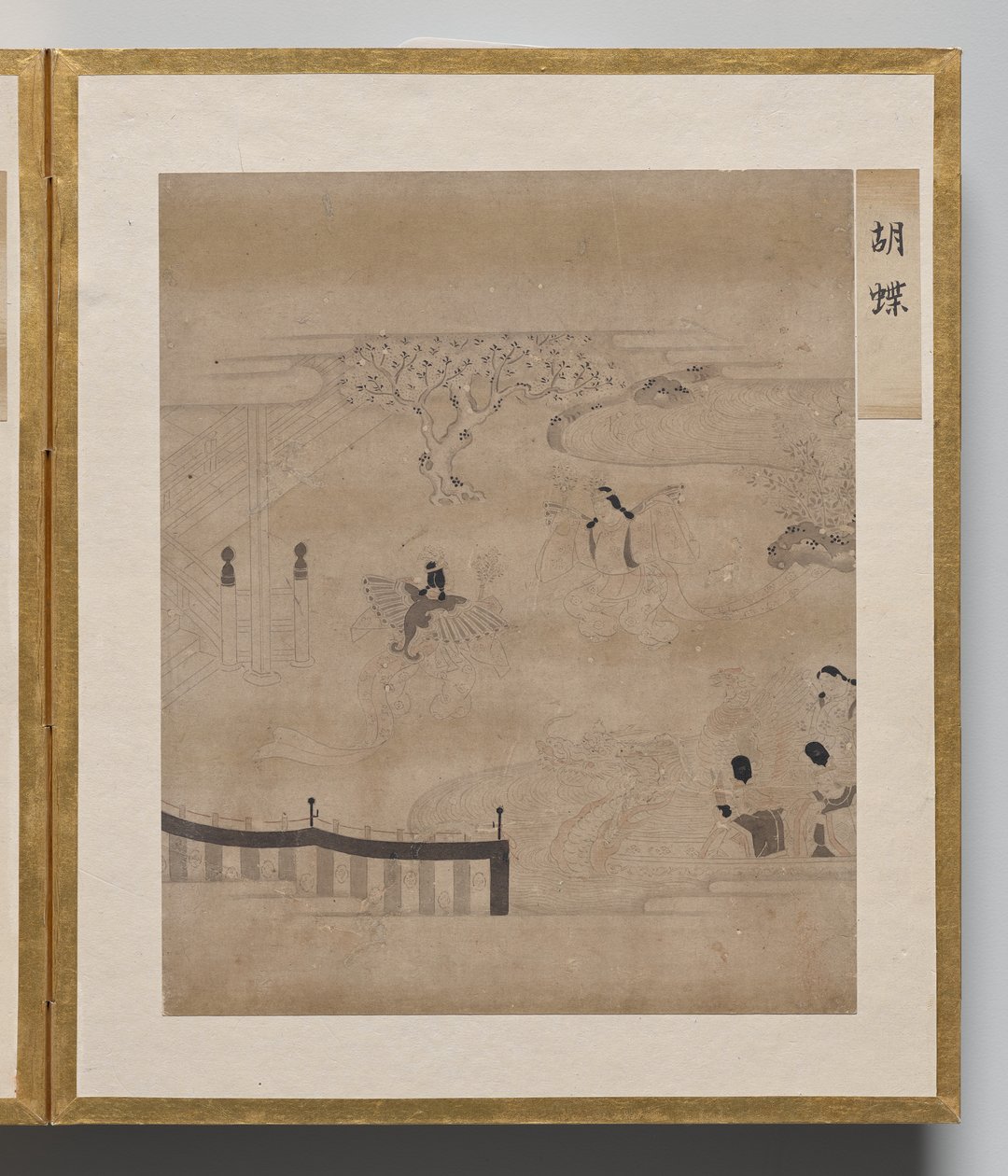 Sommerfugle fra Album of Illustrations for Tale of Genji af Unknown artist