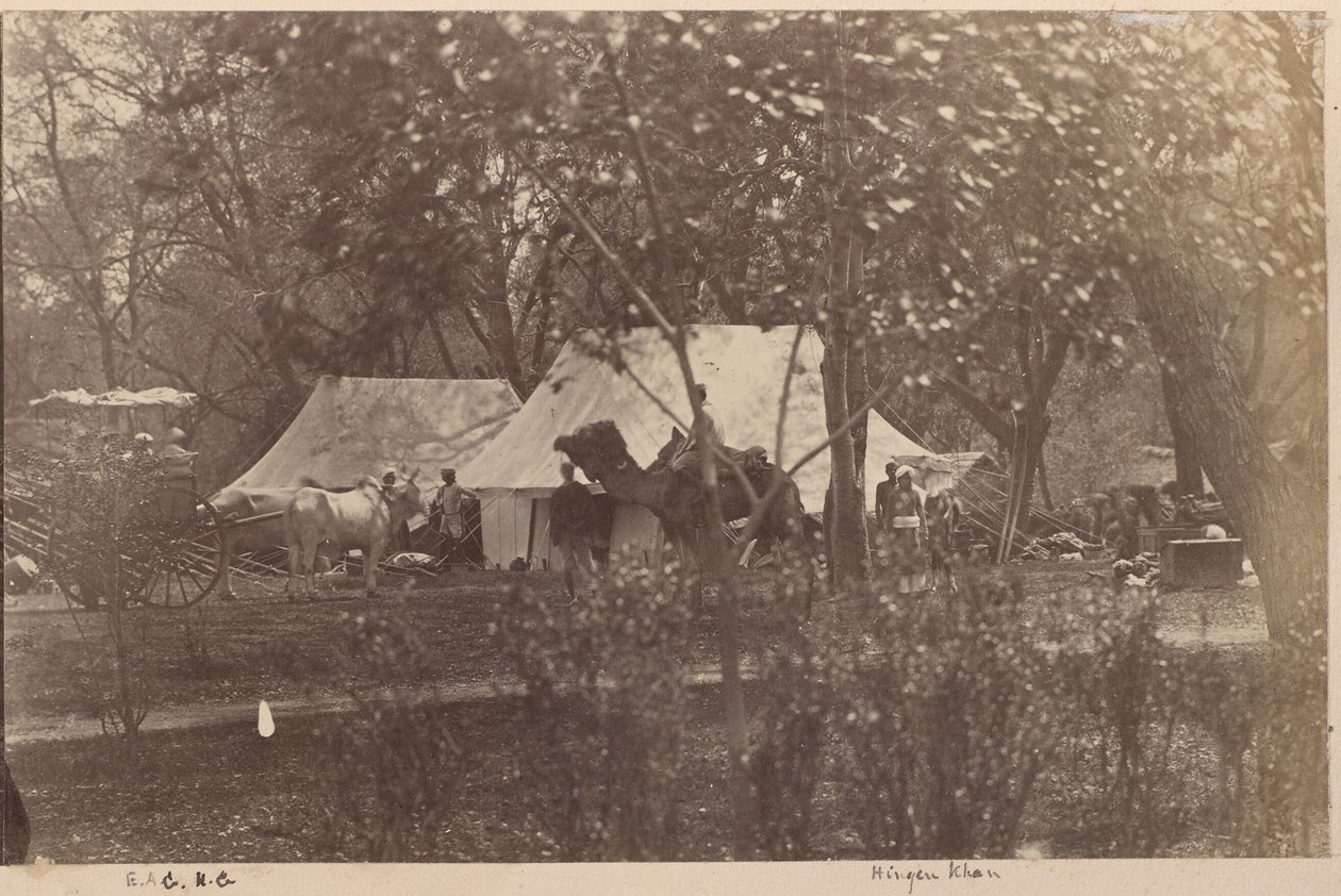 Camp Roorkee af Unknown artist