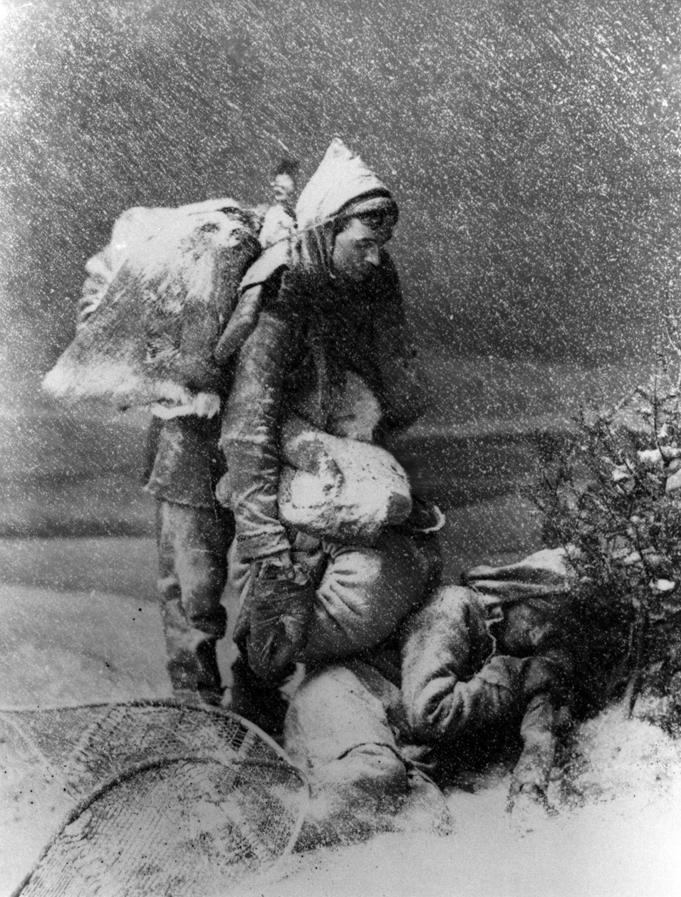 Canada: Fangstmandens liv, der vågner under sneen - BN Montreal. af Unknown artist