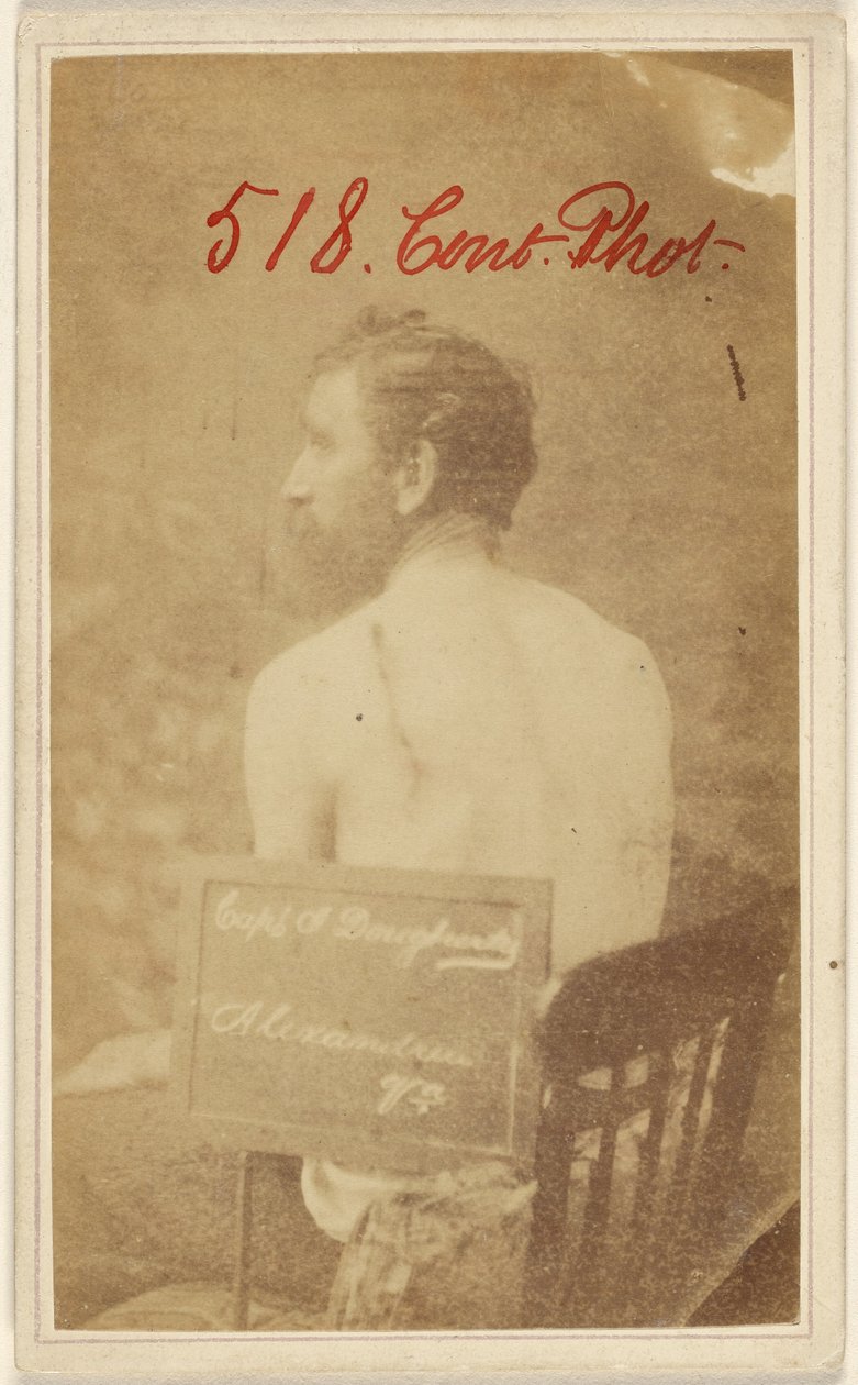 [Kaptajn (---illeg.) Dougherty, Alexandria, Va., offer for borgerkrigen]. af Unknown artist