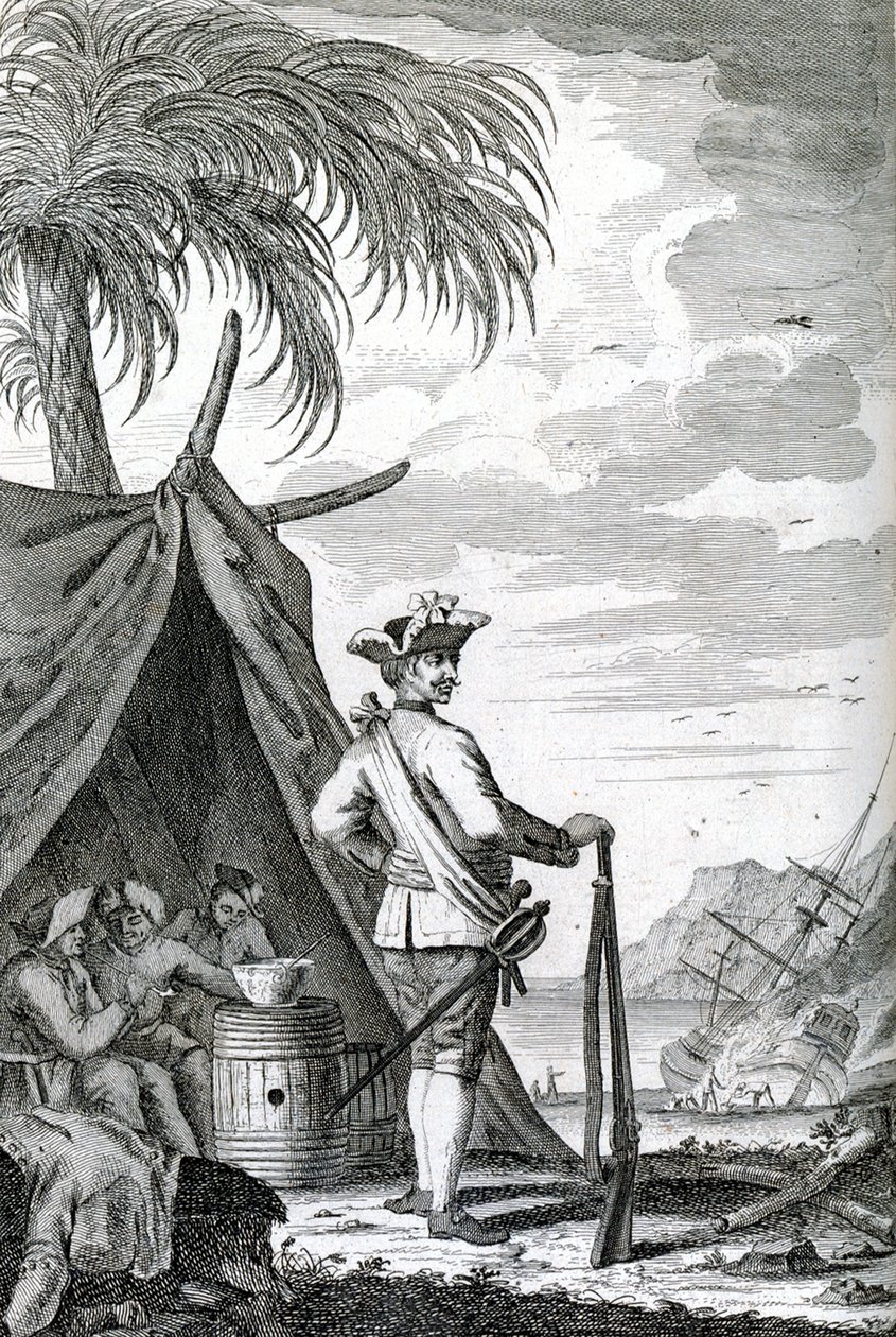 Kaptajn George Lowther af Unknown artist