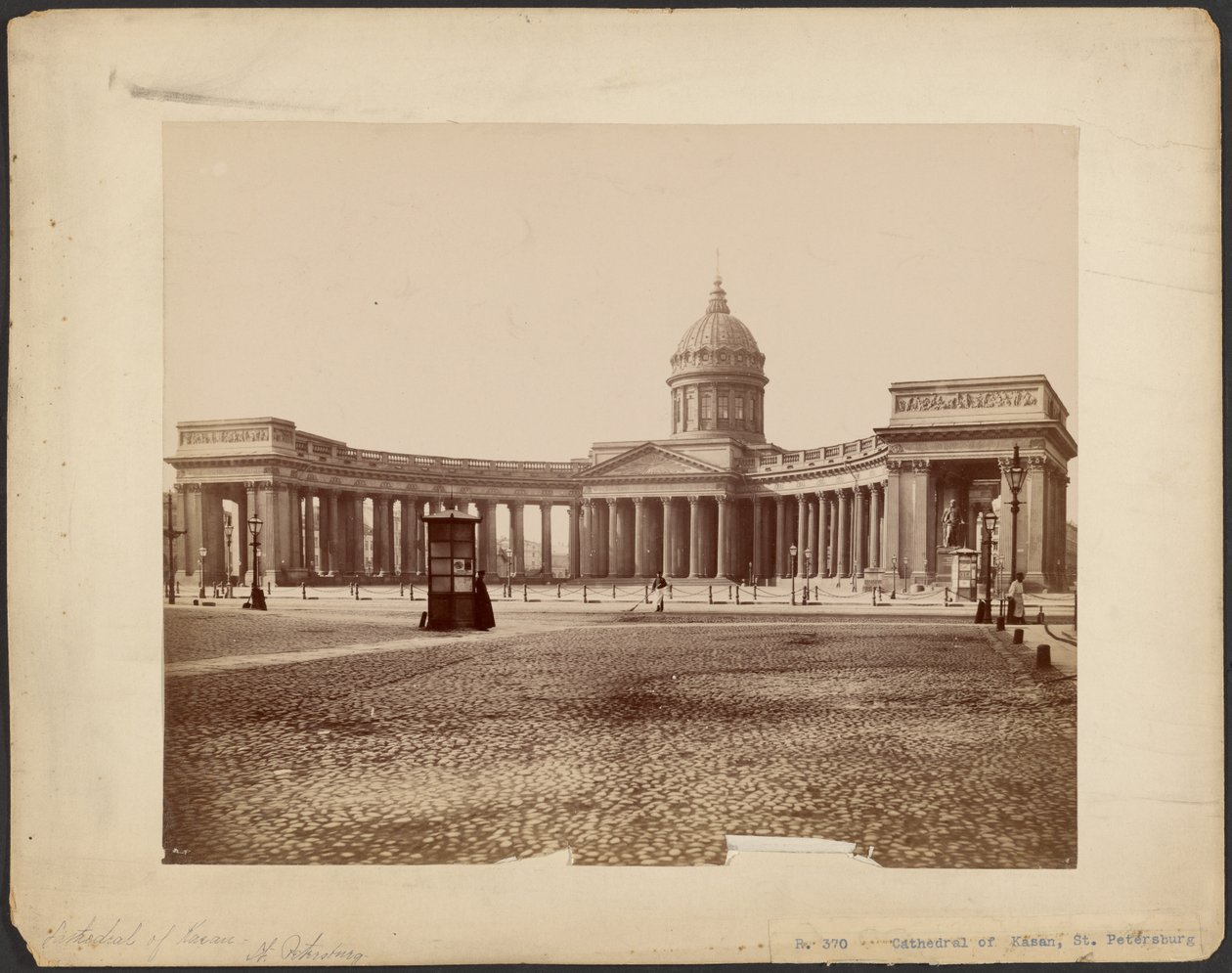 Katedralen i Kazan, Skt. Petersborg af Unknown artist