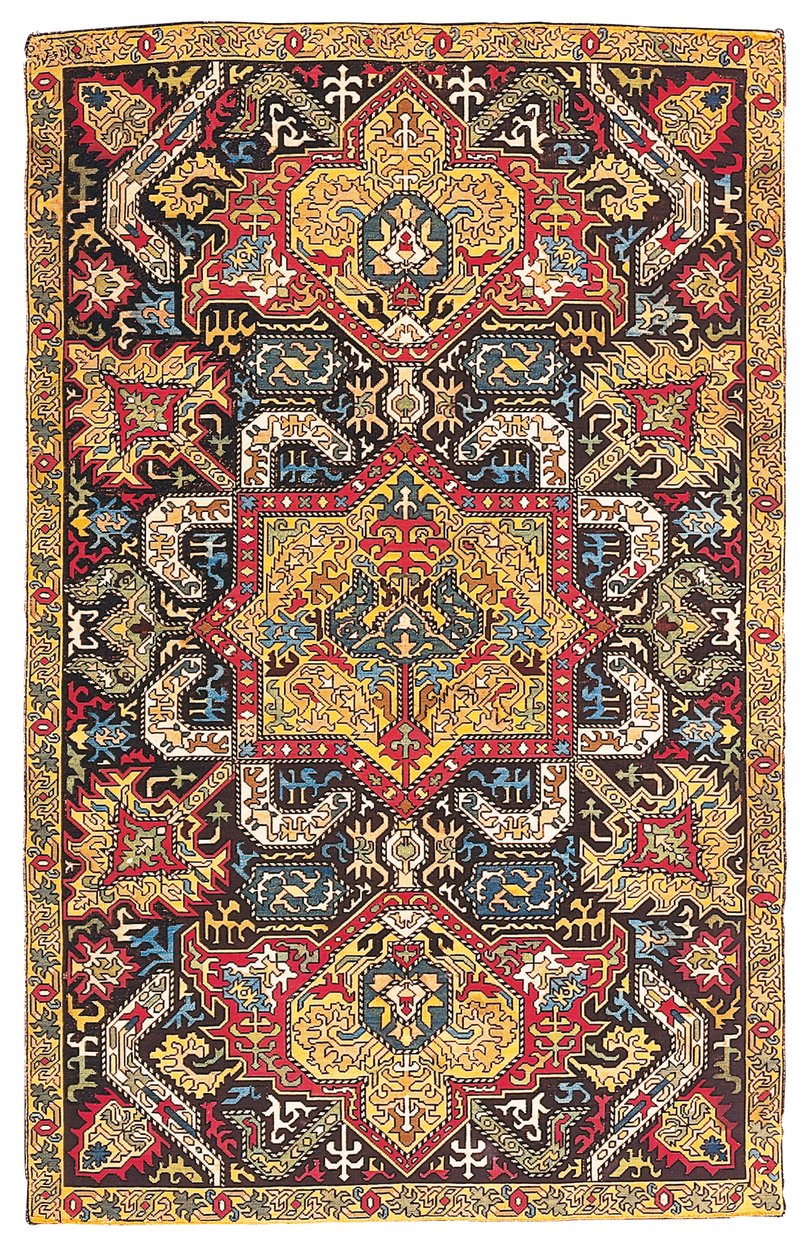 Caucasian Silk Embroiderydani af Unknown artist