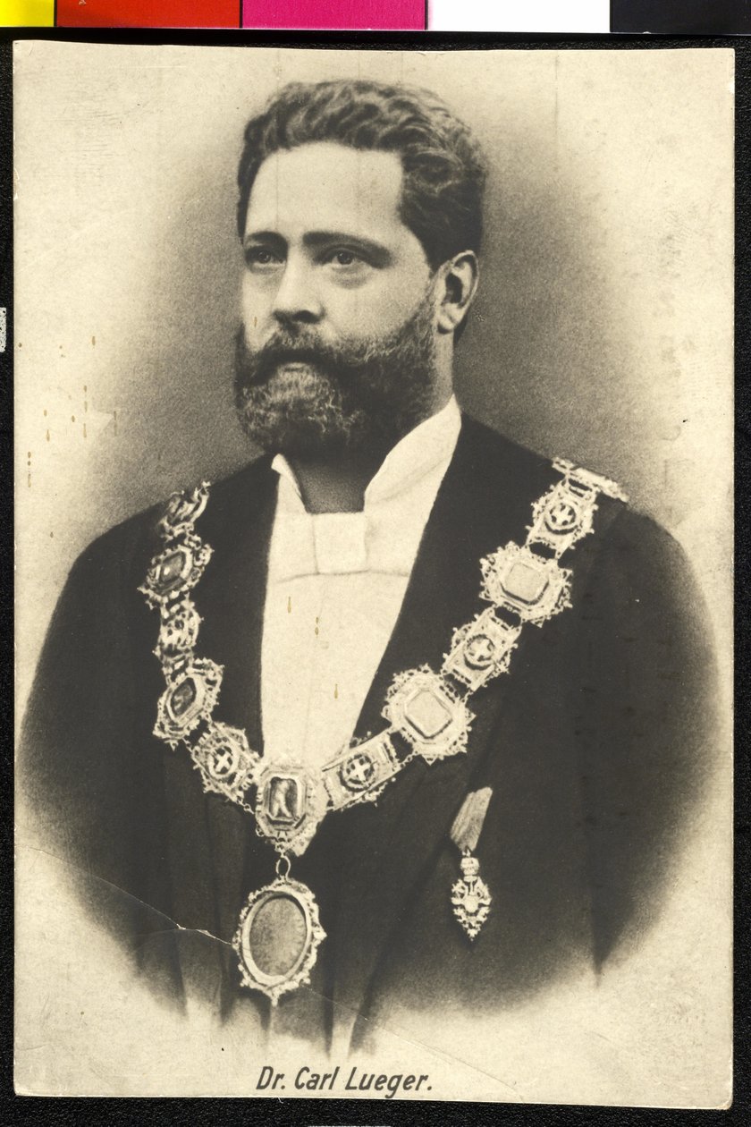 Charles Lueger af Unknown artist