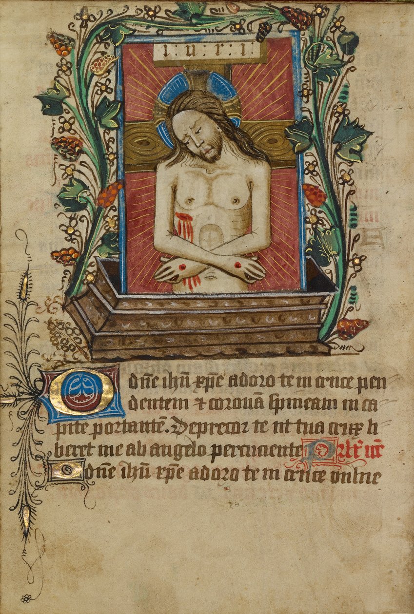 Kristus som lidelsernes mand af Unknown artist