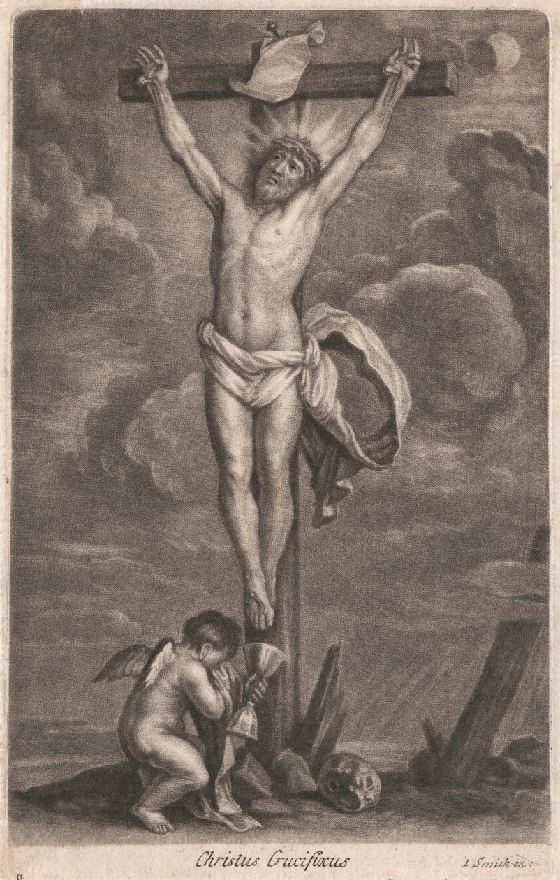Kristus korsfæstet af Unknown artist