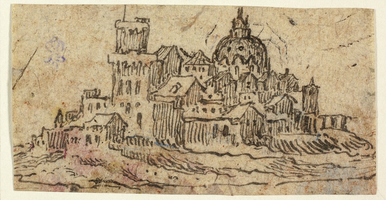 Citadel med Kuppel af Unknown artist