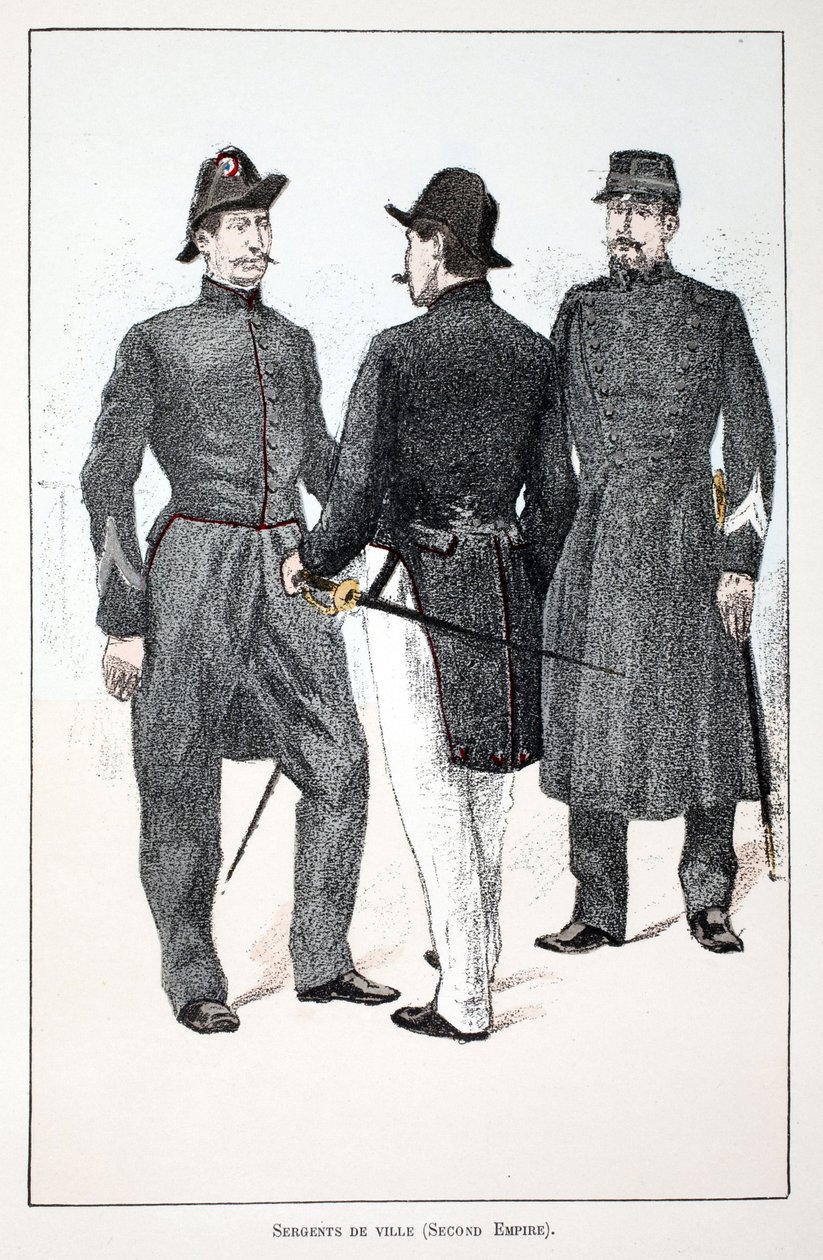 City Sergeants (Second Empire af Unknown artist