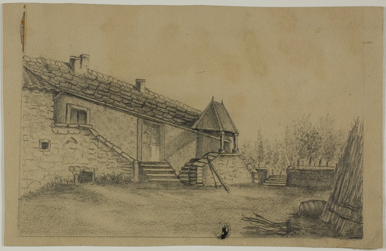 Lukket Bondegård af Unknown artist