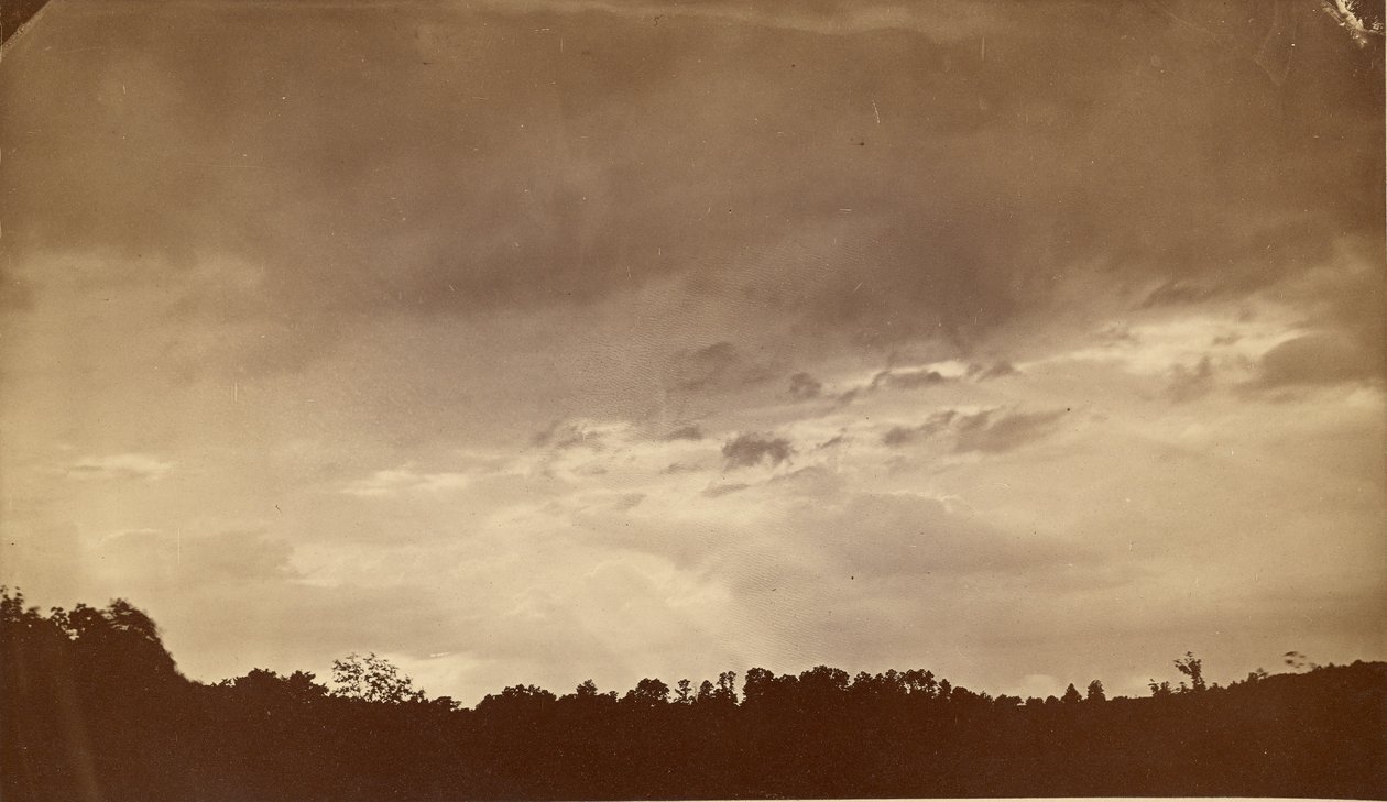 [Cloud-studie] af Unknown artist