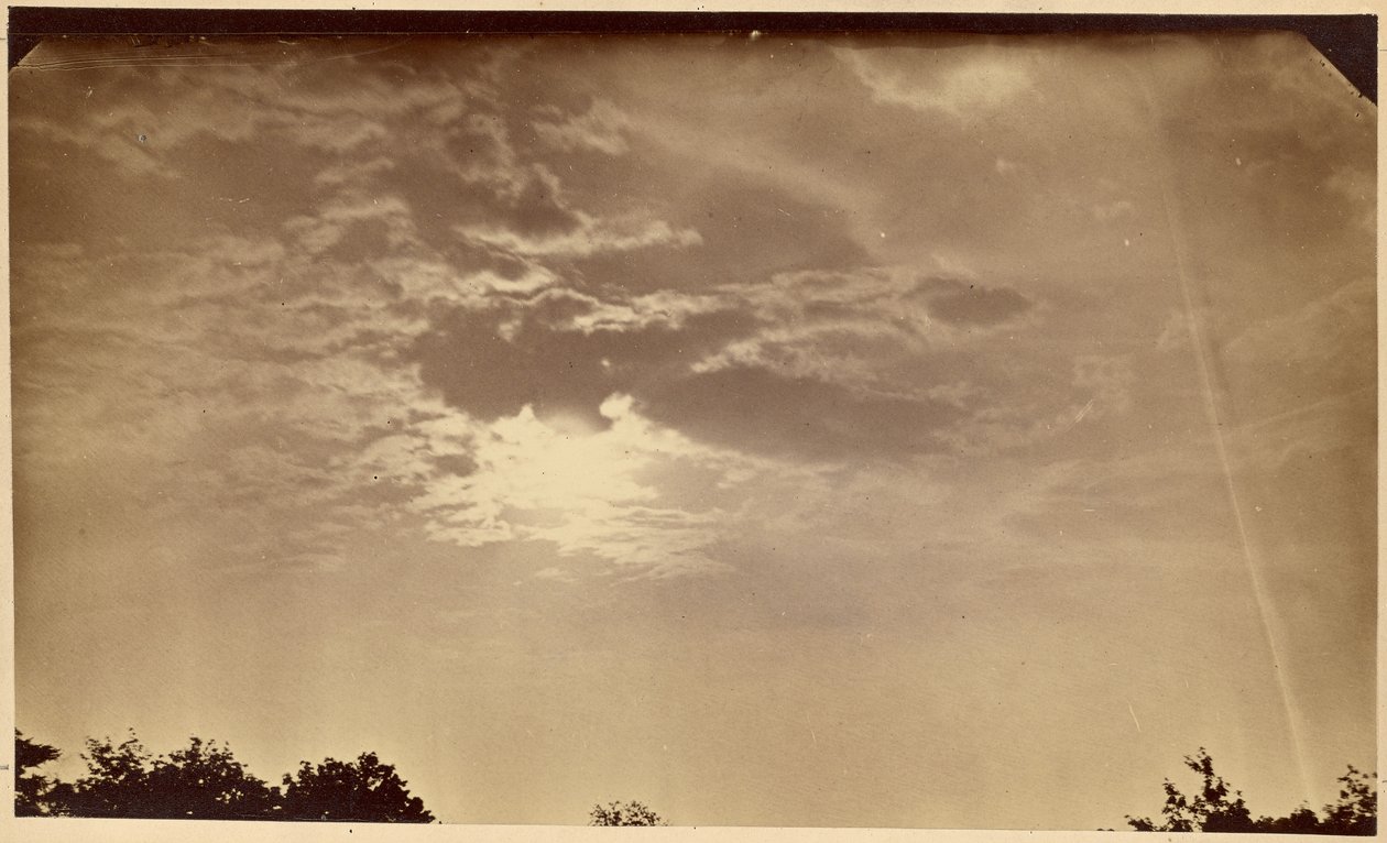 [Cloud-studie] af Unknown artist