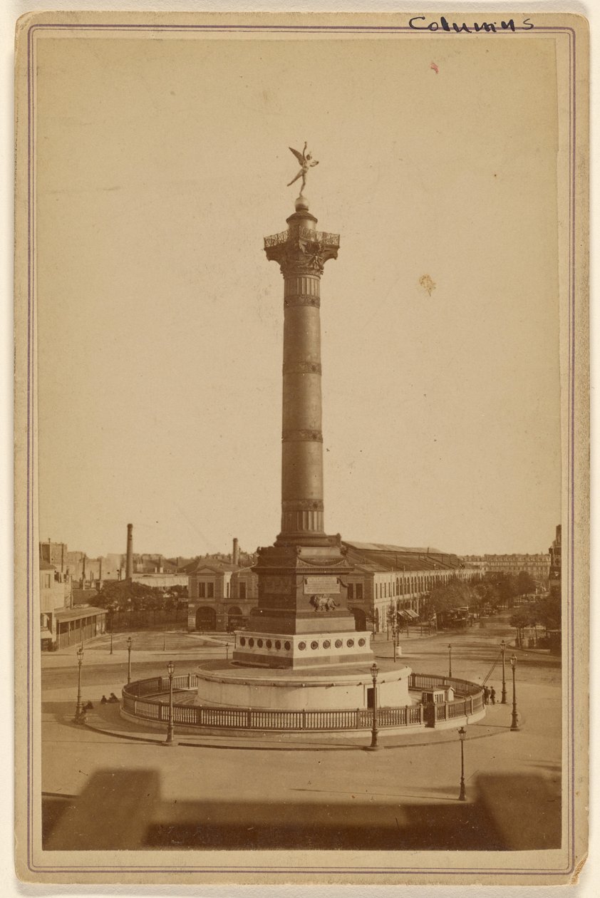 Bastille-søjlen af Unknown artist