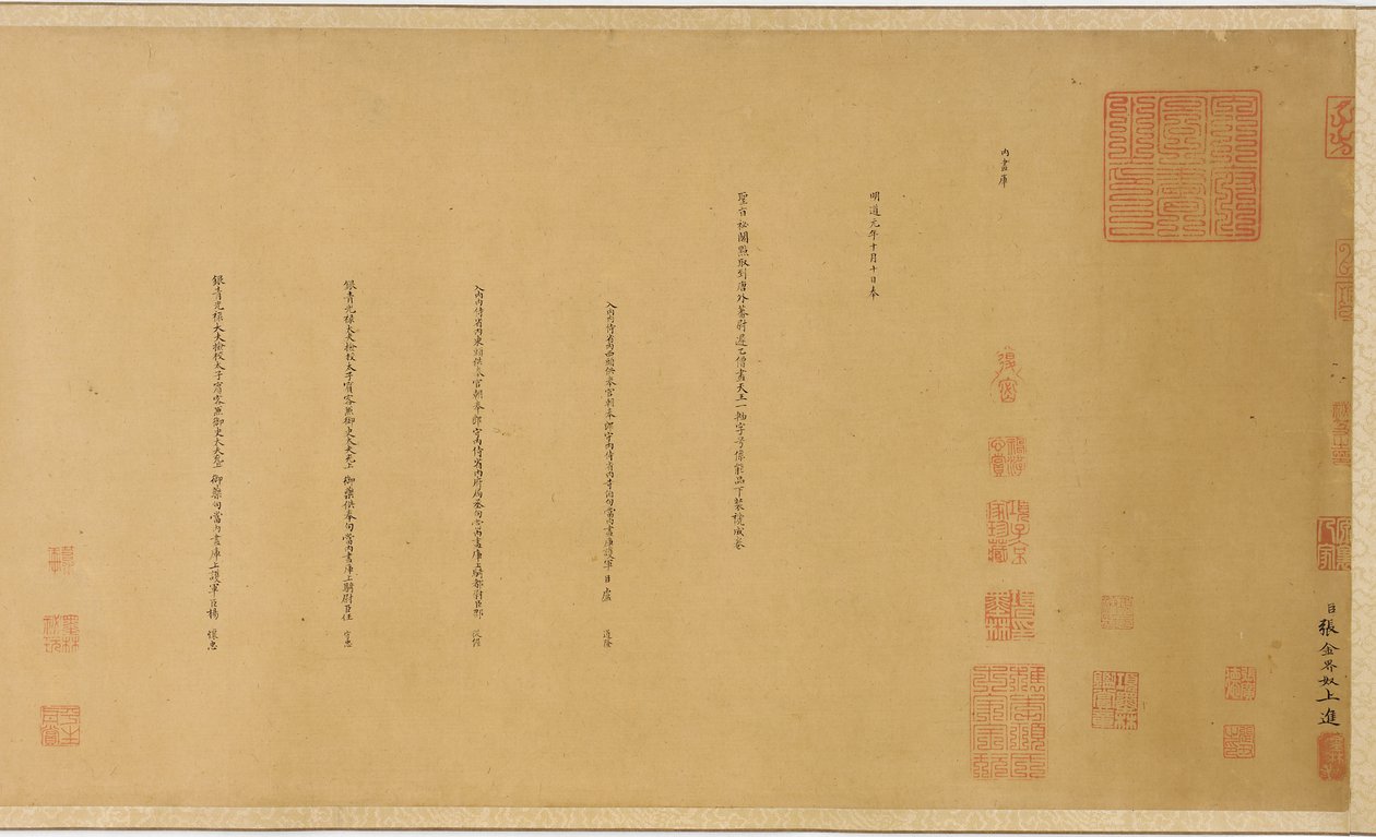 Kolofoner til "Vaisravana and Attendants" af Unknown artist