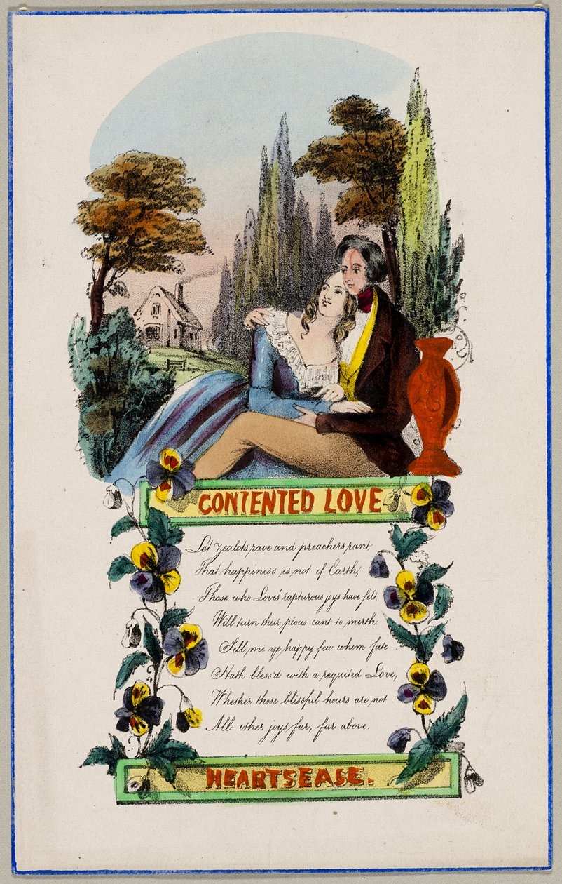 Tilfreds kærlighed (Valentine) af Unknown artist