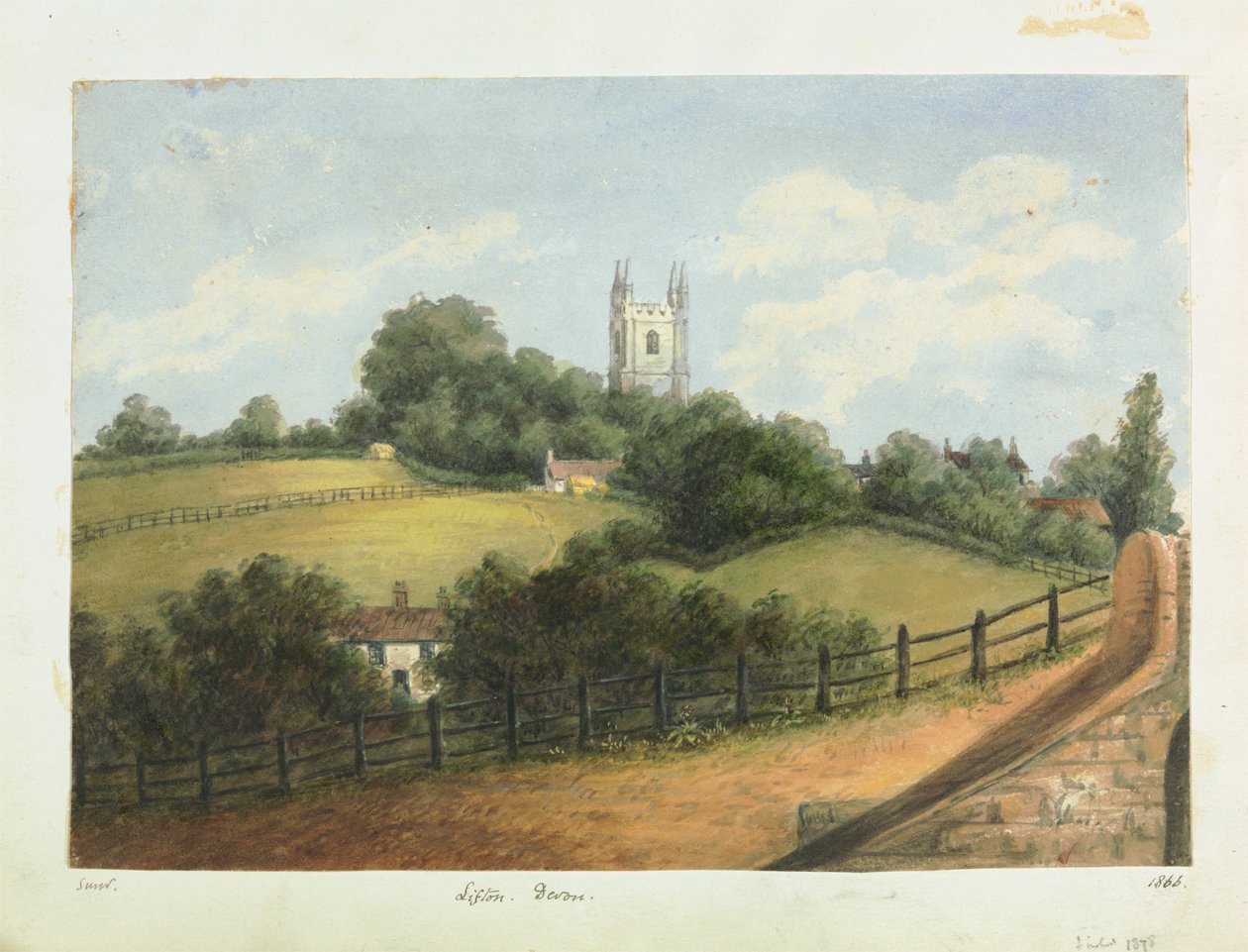 Landskirke af Unknown artist